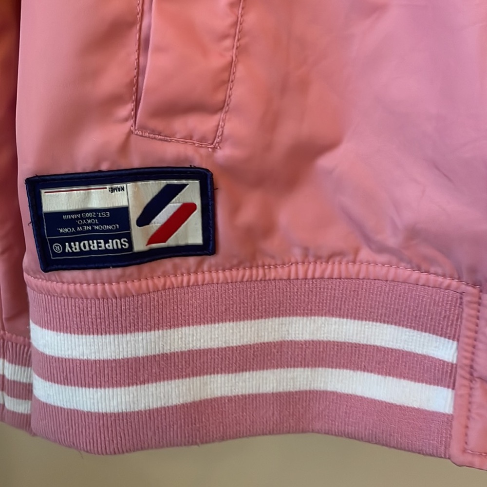 Superdry Pink Varsity Jacket - image 4